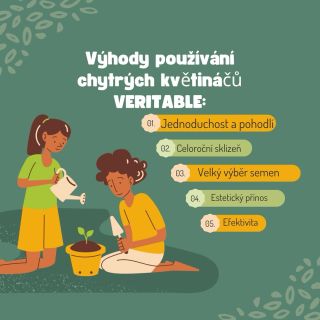 Chytrý květináč VERITABLE a jeho hlavní výhody v kostce 🪴